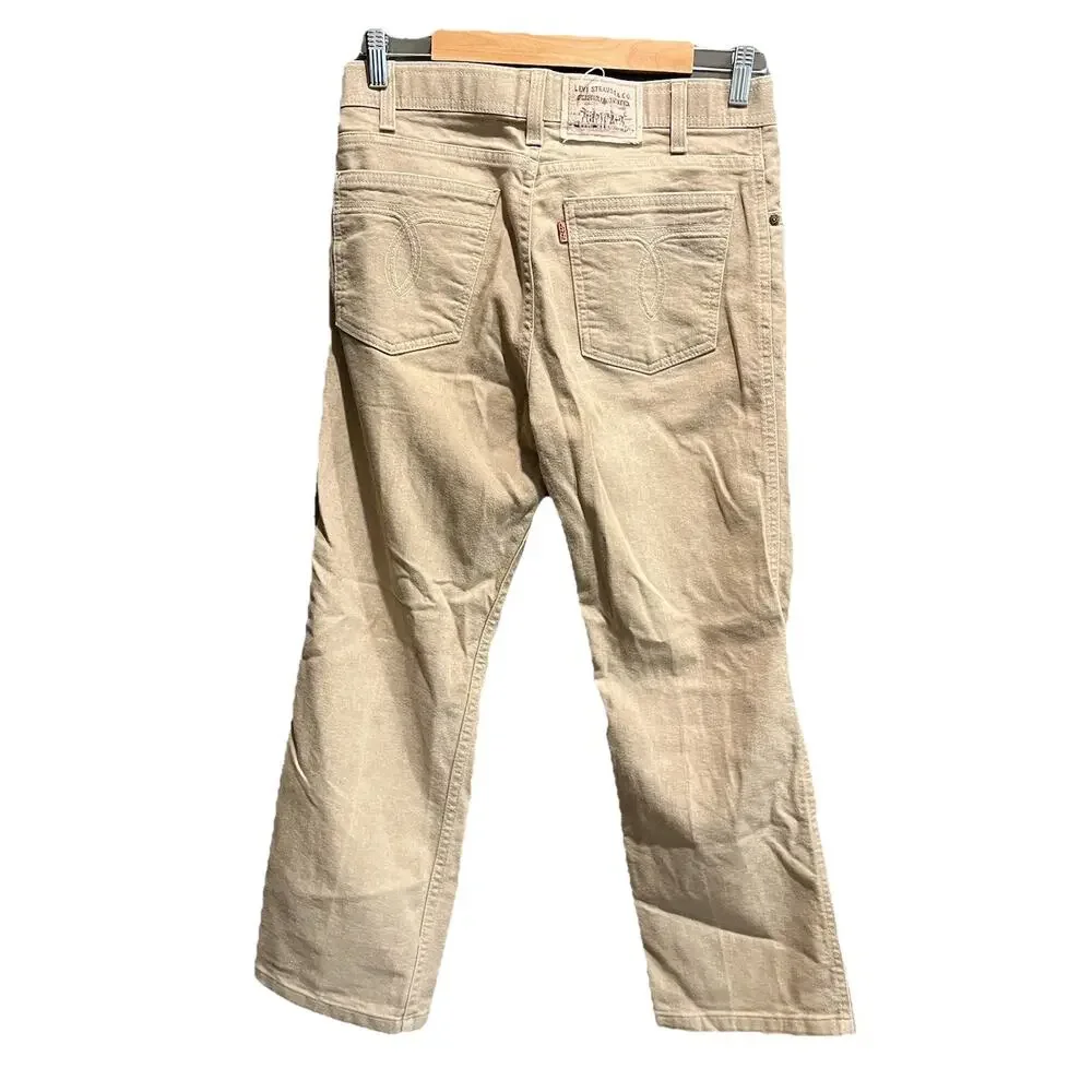 Levi's Vintage Orange Tab Beige Men's Action Jeans W32 L30 Made in USA‎